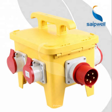 Caja de poder industrial del zócalo de alta calidad impermeable de Saipwell IP65